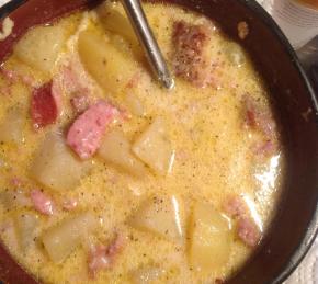 Potato and Sausage Soup Photo