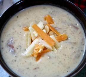 Potato Soup with Cream Cheese Photo