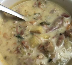 Slow Cooker Ham and Potato Soup Photo