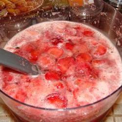 Strawberry Champagne Punch Photo