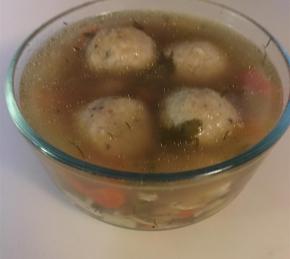 Angel Family Chicken Soup with Matzo Balls Photo