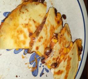 Black Bean and Corn Quesadillas Photo