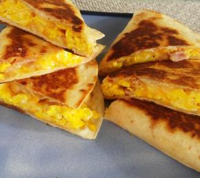 Ham, Egg, and Cheese Quesadillas Photo