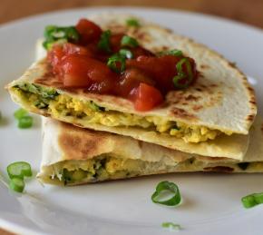 Zucchini Breakfast Quesadilla Photo