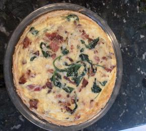 Easy Bacon and Cheese Quiche Photo