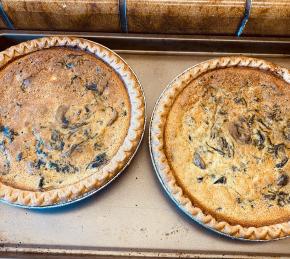 Spinach Ricotta Quiche Photo