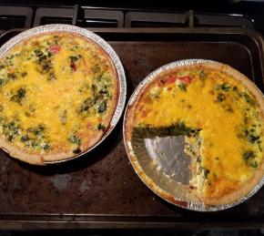 Quick Spinach Quiche Photo