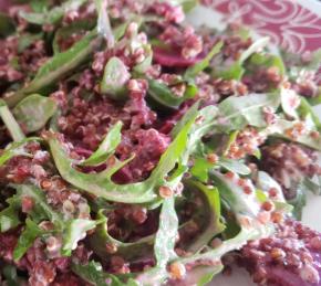 Quinoa, Beet, and Arugula Salad Photo