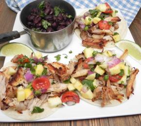 Instant Pot Carnitas with Mango Salsa Photo