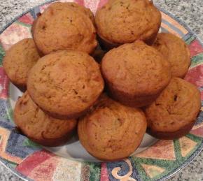 Pumpkin Wheat Honey Muffins Photo