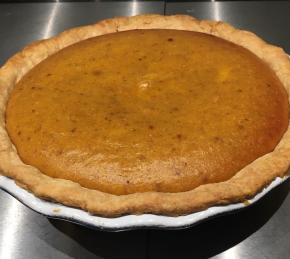 Creamy Pumpkin Pie Photo