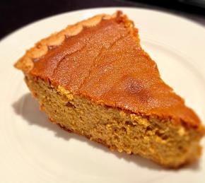 Creamy Pumpkin Pie with Ricotta Cheese Photo