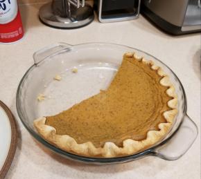 Mom's Pumpkin Pie Photo