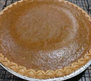 Mom's Spiced Pumpkin Pie Photo