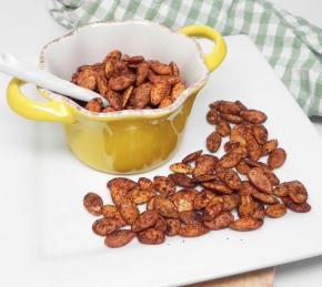 Air Fryer Maple-Chili Pumpkin Seeds Photo