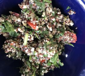 Spinach, Tomato, and Feta Quinoa Salad Photo