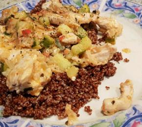 Chicken with Quinoa and Veggies Photo