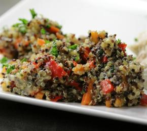 Quinoa and Pepper Pilaf Photo