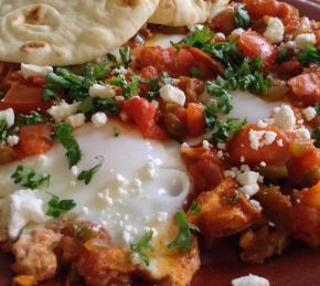 Shakshuka (Middle Eastern Baked Eggs) Photo