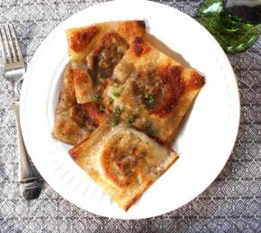 Mushroom Ravioli Photo