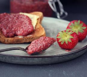 Fresh Strawberry Chia Jam Photo