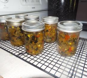 Zucchini Relish with Sweet Peppers Photo