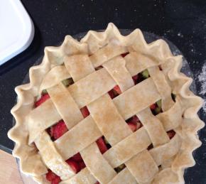 Renee's Strawberry Rhubarb Pie Photo