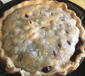 Berry Rhubarb Pie Photo