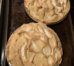 Rhubarb Meringue Pie Photo