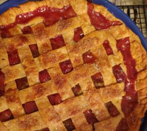 My Own Strawberry Rhubarb Pie Photo