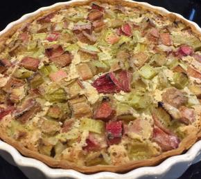 Rhubarb Cream Pie Photo