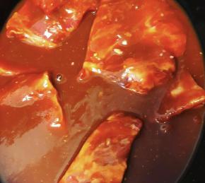 Slow Cooker Barbequed Beef Ribs Photo