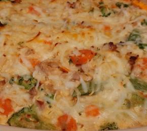 Cheesy Turkey Rice Casserole Photo