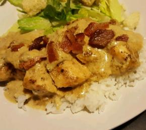 Chicken and Rice in Creamy Sauce Photo