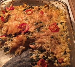 Chicken Florentine Rice Casserole Photo