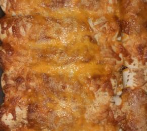 Creamy Cheddar Beef Enchiladas Photo