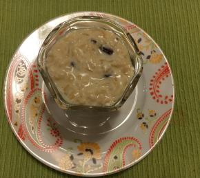 Healthier Creamy Rice Pudding Photo