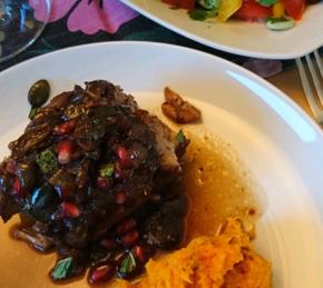 Lamb Braised in Pomegranate Photo