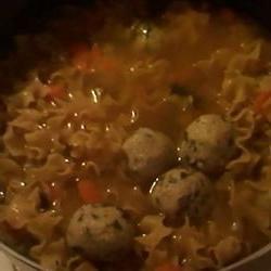 Chicken Matzo Ball Soup Photo