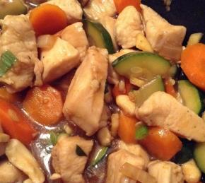 Chicken Honey Nut Stir Fry Photo