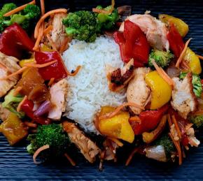 Salmon Stir-Fry Photo