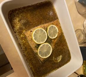 Salmon with Lemon and Dill Photo