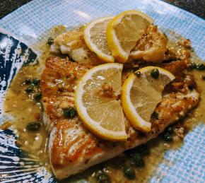 Quick Salmon Piccata Photo