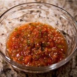 Smoky Four-Pepper Salsa Photo