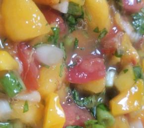 Mango, Peach, and Pineapple Salsa Photo