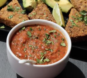 Air Fryer Roasted Salsa Photo