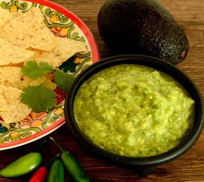 Spicy Avocado Sauce Photo