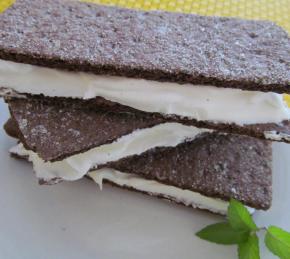 Frozen Chocolate Graham 'Ice Cream' Sandwiches Photo