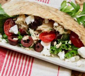 Tuna-Stuffed Pita Pockets Photo