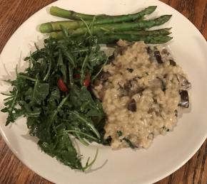 Shiitake and Baby Bella Mushroom Risotto Photo